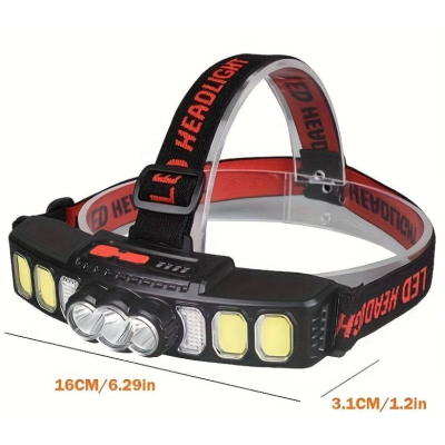 Lanterna frontala de cap LED 6 moduri de iluminare RD C160