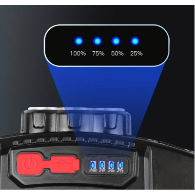 Lanterna frontala de cap LED 6 moduri de iluminare RD C160