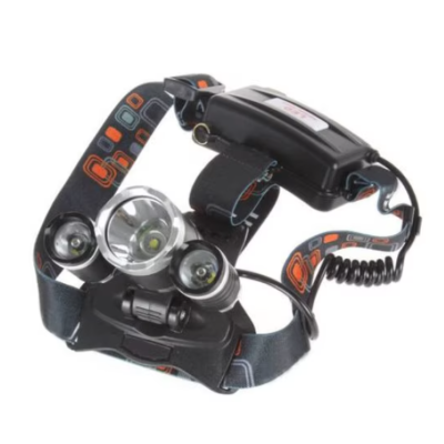 Lanterna frontala RJ 3000 Aluminiu Led 3 x CREE-XM-L T6 3000 Lumeni