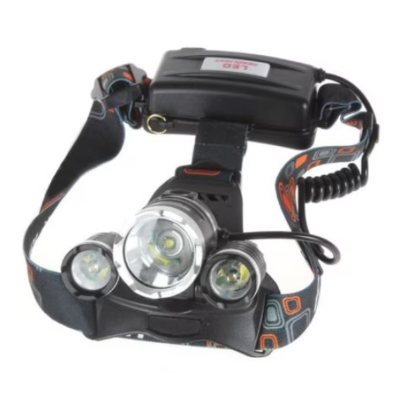 Lanterna frontala RJ 3000 Aluminiu Led 3 x CREE-XM-L T6 3000 Lumeni