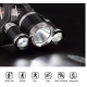 Lanterna frontala RJ 3000 Aluminiu Led 3 x CREE-XM-L T6 3000 Lumeni