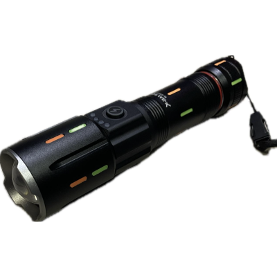 Lanterna LED CREE de mana cu baterie 26650 Zoom USB 17cm BL G72Y 8 TG