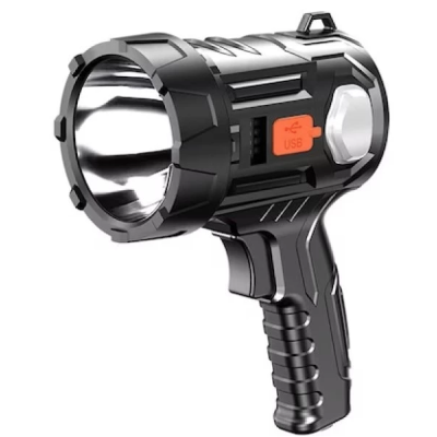 Lanterna LED cu panou solar si USB QBT78 USB cu 3 lentile colorate interschimbabile si functie de power bank