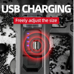 Lanterna LED cu reflector si trepied L-835 negru