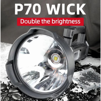 Lanterna LED cu reflector si trepied L-835 negru