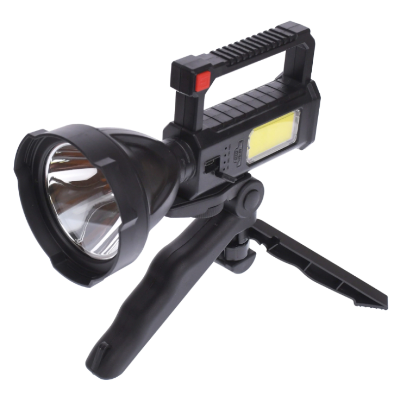 Lanterna LED cu trepied L-832 reincarcabila -USB- PUTERE- 10W
