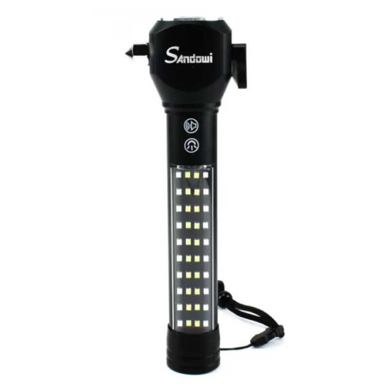 Lanterna LED multifunctionala 7 in 1 din aluminiu Q LED555