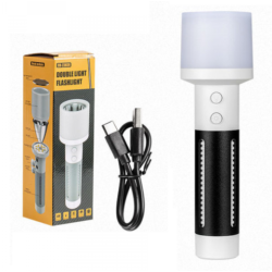 Lanterna multifunctionala LED CH23036 acumulator incarcare USB si 5 moduri iluminare