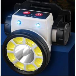 Lanterna puternica de cap LY 004 cu LED COB si senzor de miscare