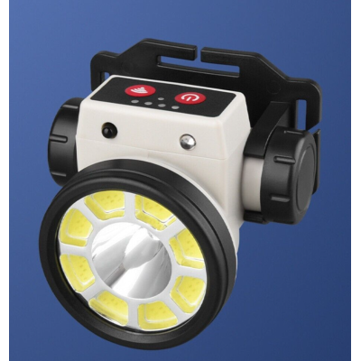 Lanterna puternica de cap LY 004 cu LED COB si senzor de miscare