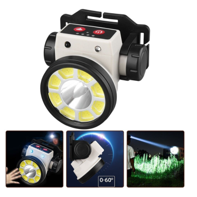 Lanterna puternica de cap LY 004 cu LED COB si senzor de miscare