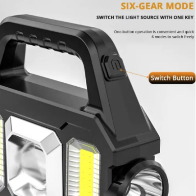 Lanterna Solara de Mana YD 2205 Reincarcabila prin USB