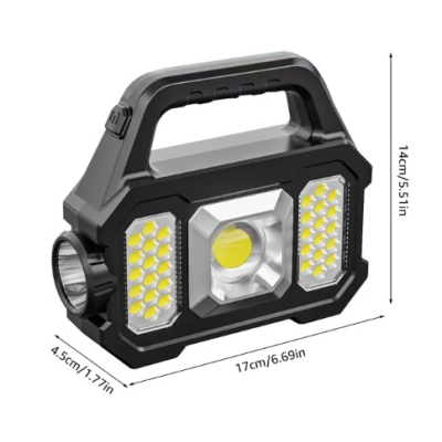 Lanterna Solara de Mana YD 2205 Reincarcabila prin USB