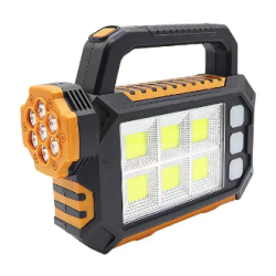 Lanterna solara HS-8029-7-B multifunctionala  cu 3 surse de lumin COB
