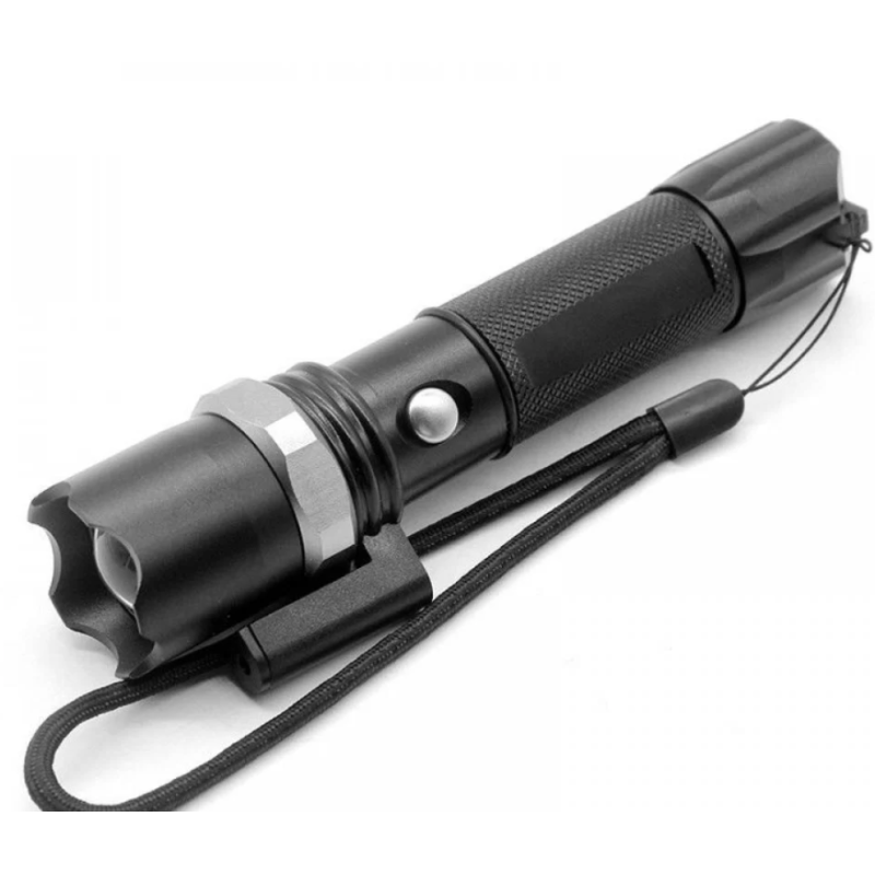Lanterna SWAT led acumulator 4800 mAh rezistenta socuri si apa XL