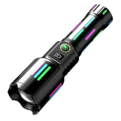 Lanterna tactica profesionala 6500lm RL W515 incarcare tip C 26650mah baterie