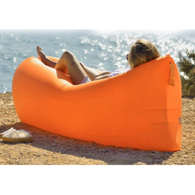 Lazzy Bag Saltea-sezlong gonflabil portabil