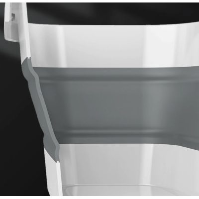 Lighean pliabil dreptunghiular portabil 8 Litri