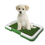 Litiera tip Tavita Toaleta pentru Animale de companie cu Gazon/Iarba Artificiala pentru Casa