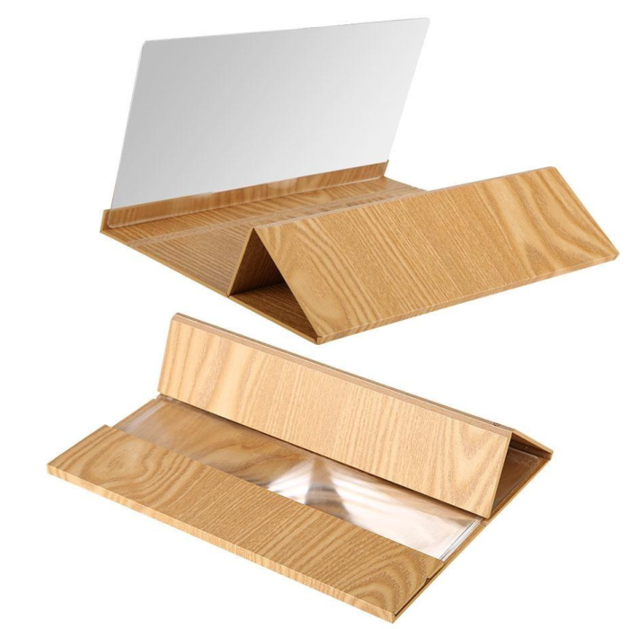 Lupa cu efect 3D model LEMN Mdf pentru telefoane mobile - PE14.3370