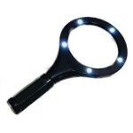 Lupa profesionala cu 5 led-uri si trei moduri de iluminare