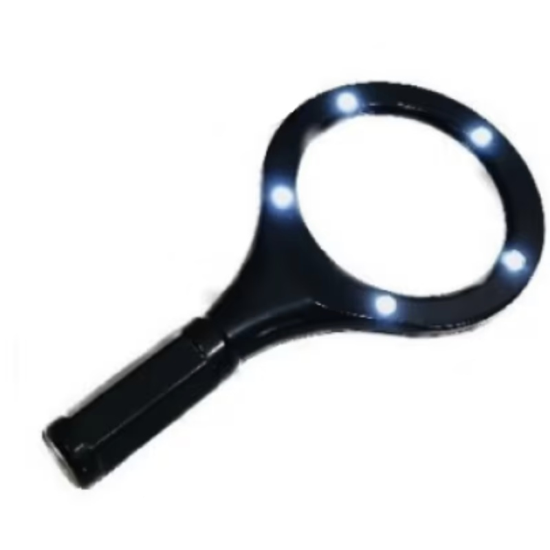Lupa profesionala cu 5 leduri si trei moduri de iluminare