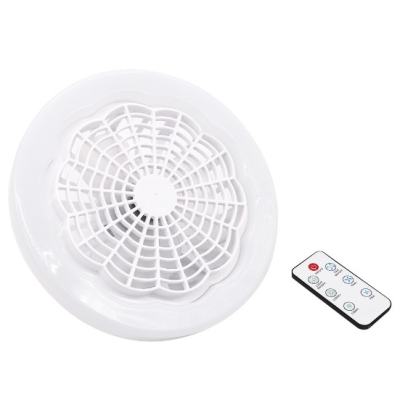 Lustra ventilator pentru tavan 2 in 1 cu Led Alb