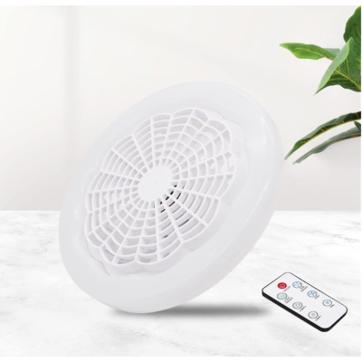 Lustra ventilator pentru tavan 2 in 1 cu Led Alb