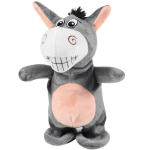 Magarus interactiv MARE cu 2 functii Merge la plimbare si imita sunete, jucarie din plus