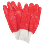 Manusi anti acid Rosii cu manseta Textila 140G