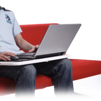 Masa laptop E Table 2 ventilatoare USB 285 x 316 x 36 mm