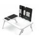 Masa laptop E Table 2 ventilatoare USB 285 x 316 x 36 mm