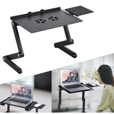 Masa laptop multifunctionala T8 reglabila 2 ventilatoare