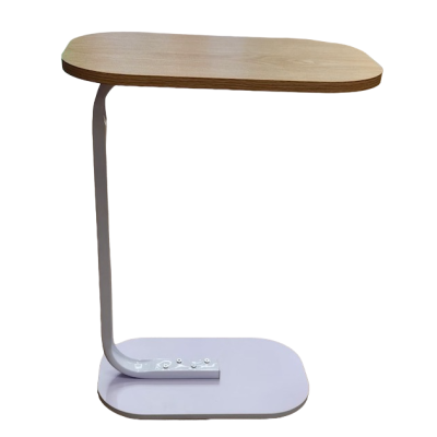 Masa Mica in forma de U cu picior Metalic si top din Lemn