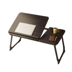 Masa pliabila pentru laptop cu suport pentru pahar reglabila pe inaltime 5 pozitii NEAGRA