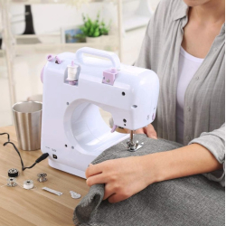 Masina de cusut SM-505 Alb-Roz