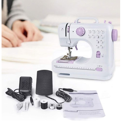 Masina de cusut SM-505 Alb-Roz