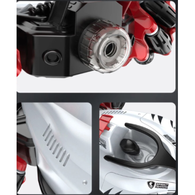 Masina de Jucarie cu Telecomanda F1 Din Plastic Andowl Q RC88 si spray abur