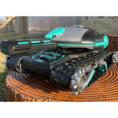 Masina de jucarie cu telecomanda tip tanc cu mingi de apa TK 100