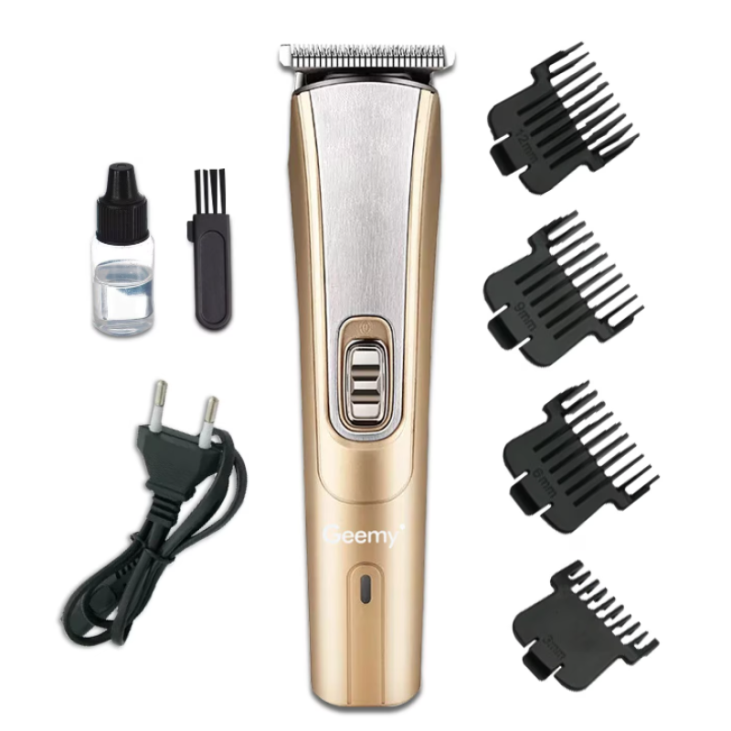Masina de tuns cu acumulator Geemy GM 6637 Accesorii incluse Lame din titan
