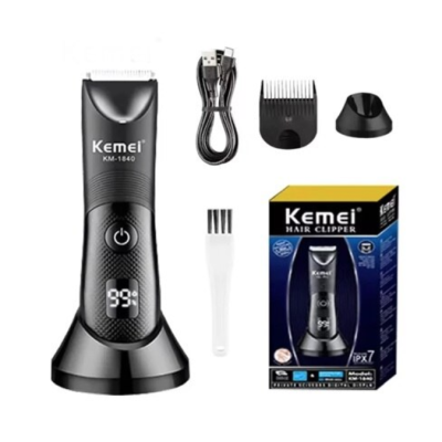 Masina de tuns Kemei KM 1840 de 6000 rpm cu stand incarcare