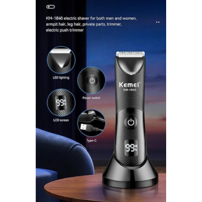 Masina de tuns Kemei KM 1840 de 6000 rpm cu stand incarcare