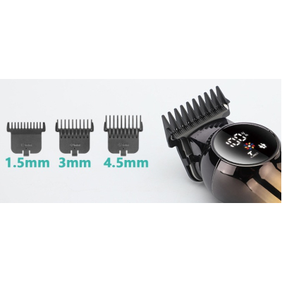 Masina de Tuns Pro VGR V-989 fara Fir Auriu cu Negru