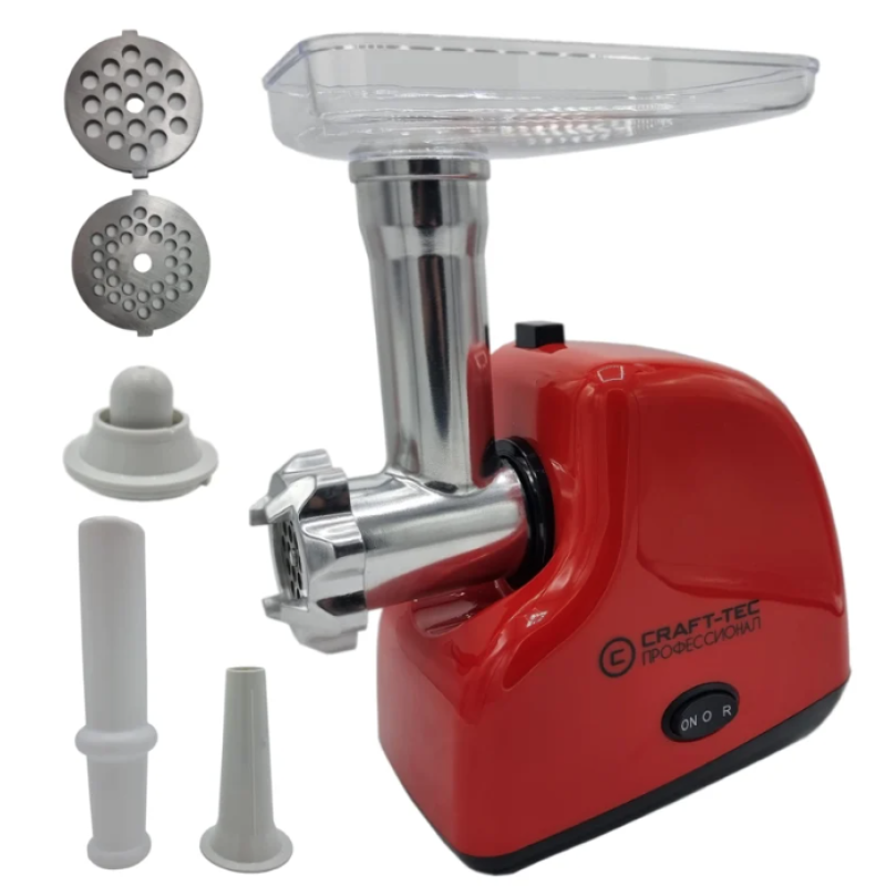 Masina electrica tocat carne MX714 de 3000W 2 site accesorii rosii