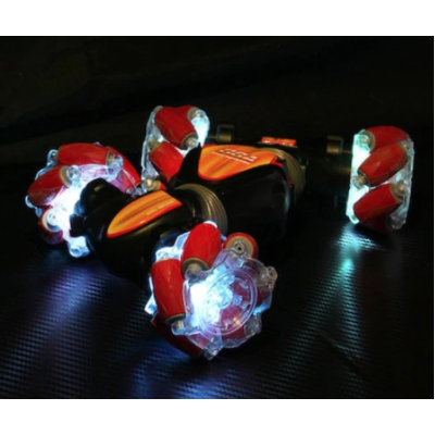 Masinuta de cascadorii cu control prin telecomanda, rotire 360