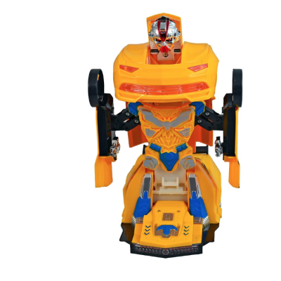 Masinuta Robot Transformers Galbena
