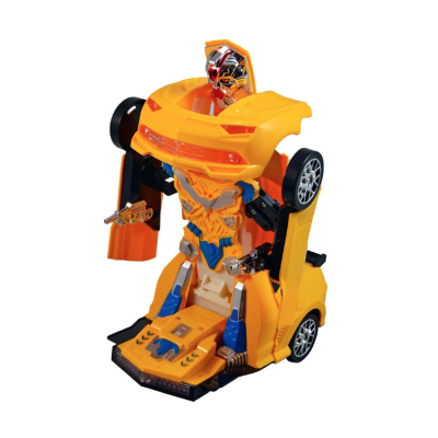 Masinuta Robot Transformers Galbena