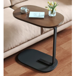 Masuta dreptunghiulara pentru cafea 45x60x30cm natur cu negru