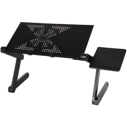 Masuta laptop reglabila si pliabila X8, cu suport pentru mouse