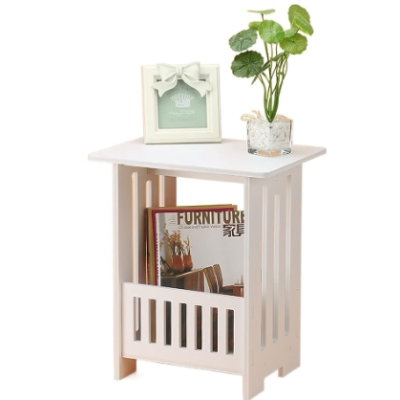 Masuta retro stil noptiera ALBA cu spatiu de depozitare